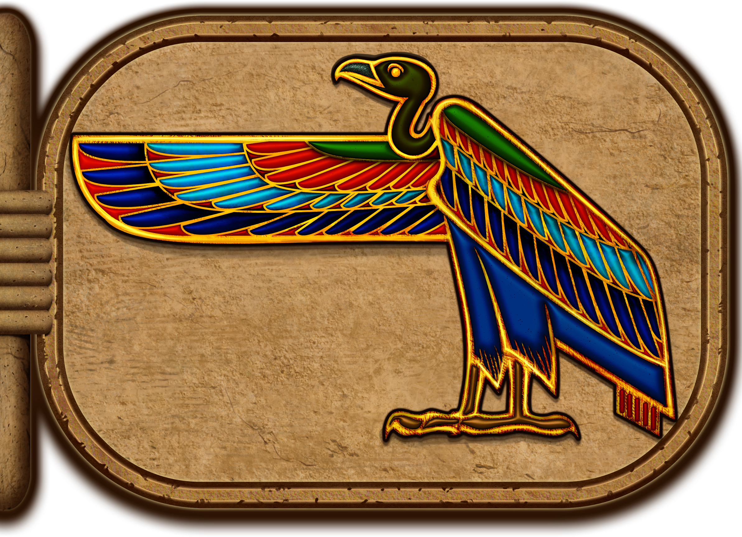 Eye of Horus von Merkur Symbol: Falke