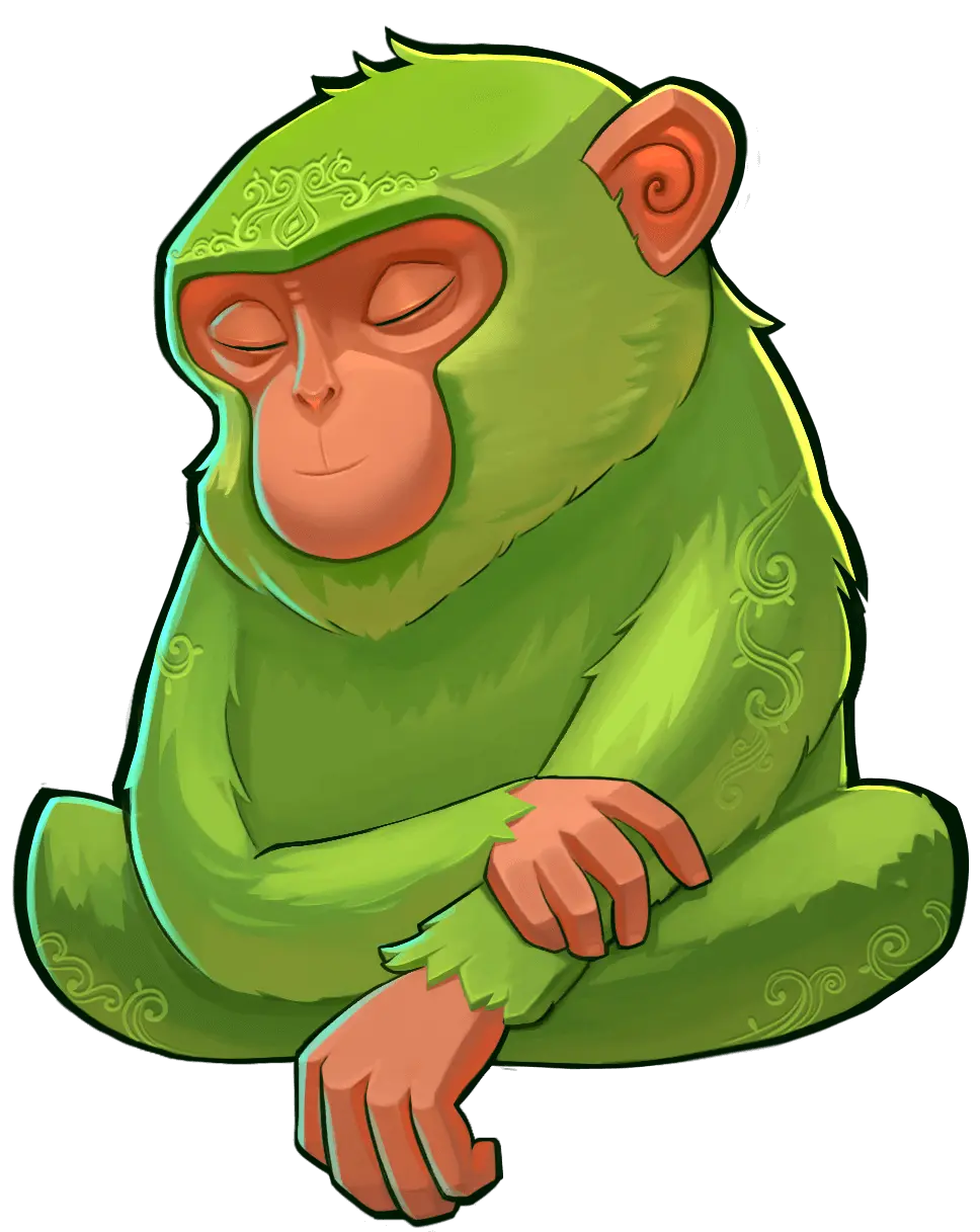 Affen Symbol Big Bamboo Push Gaming: