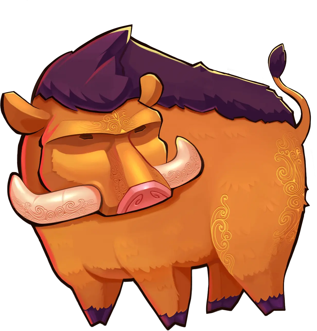 Wildschwein Symbol Big Bamboo Push Gaming: