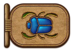 Eye of Horus von Merkur: Symbol käfer