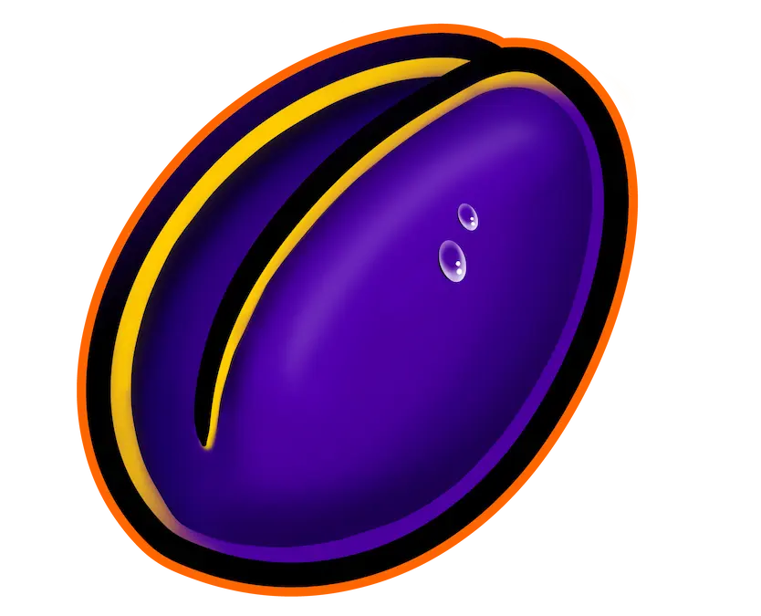 Blazing Star Symbol Pflaume