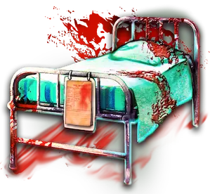 Book of Madness Symbol Krankenbett