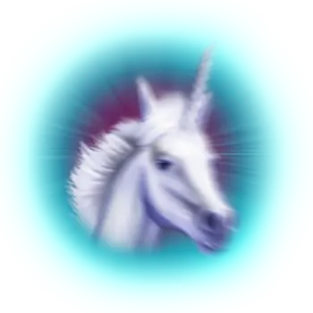 Crystal Ball Symbol Einhorn