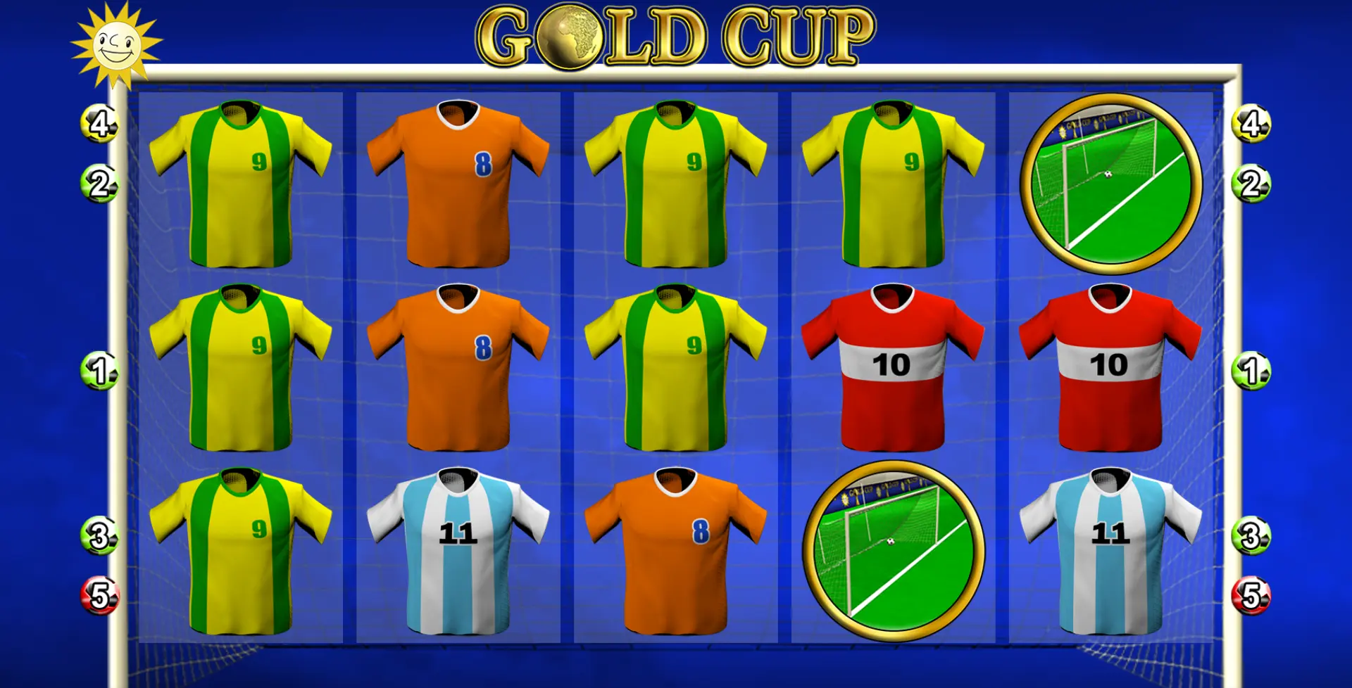 Gold Cup Slot Walzen- Jokerstar