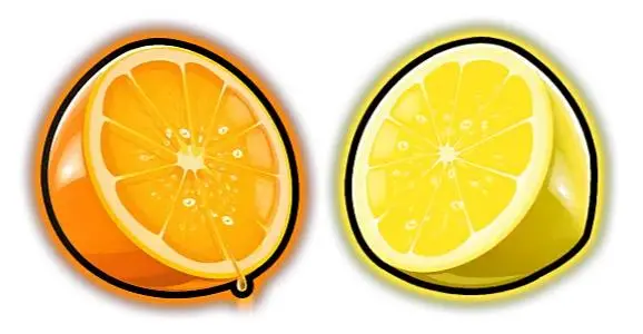 Zitrone-Orange-Multi-wild
