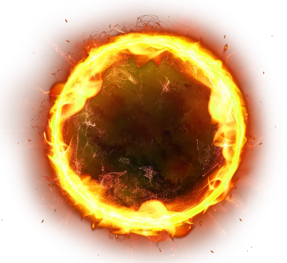 Sevens Fire Scatter Symbol -Jokerstar