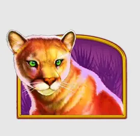Raubkatze-Wolf-gold