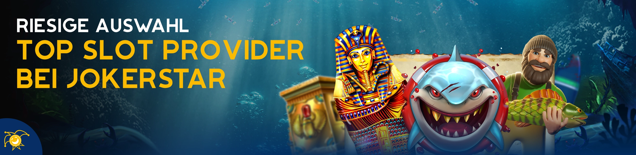 Top Slot-Provider bei Jokerstar – entdecke über 20 Anbieter